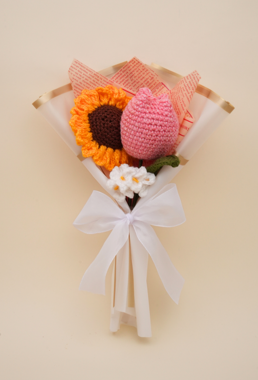 Sunflower plus Tulip Bouquet