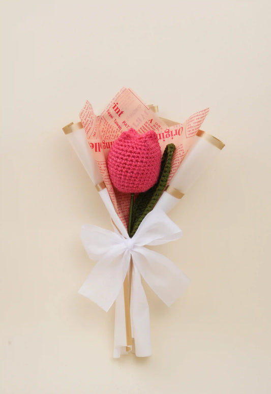 Single Tulip Bouquet