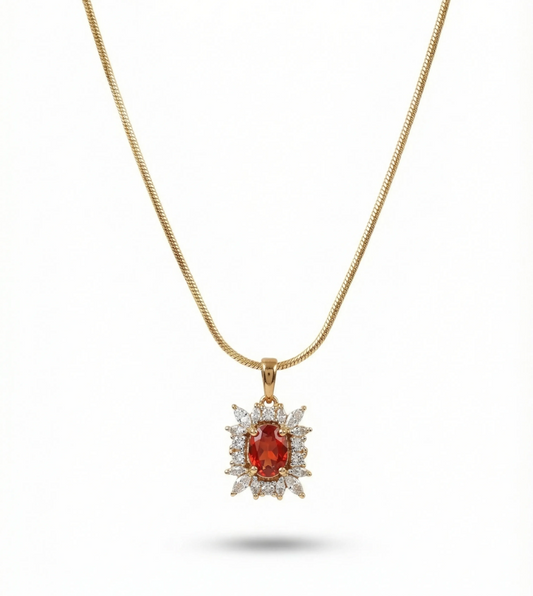 Ruby Dawn Necklace
