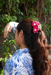 Crochet Hair Clutcher - Pink