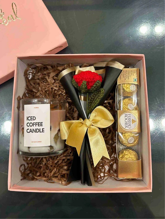 Wrapped In Love Gift Box- Mini Bouquet Edition