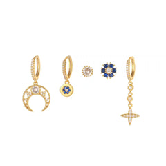 Celestial Charm Piercing Set (In Pair)
