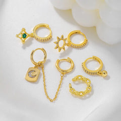 Golden Essentials Piercing Set (in Pair)