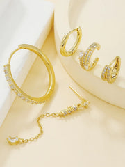 Sculpted Shine Piercing Set (in Pair)