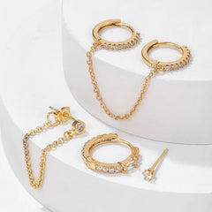 Dainty Drip Piercing Set (in Pair)