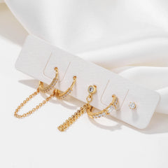 Dainty Drip Piercing Set (in Pair)