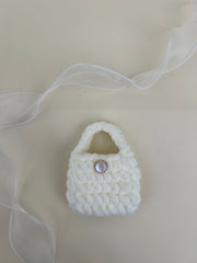 White Mini Pouch