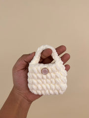 White Mini Pouch