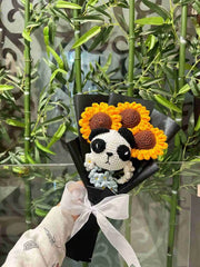 Panda Sunflower Bouquet