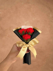 Mini 3 Red Rose bouquet
