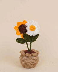 Double Flower Pot