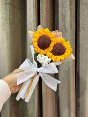 2 Sunflower + forgetmenots