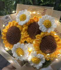 Jumbo Sunflower Daisy with Lights