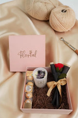 Floreal Charm Gift Box- Mini Single Bouquet Edition
