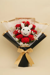 Jumbo Bunny Rose Bouquet