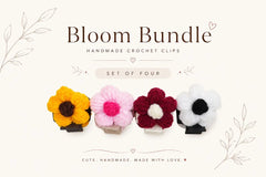 Crochet Hair Small Clutcher - Set of 4