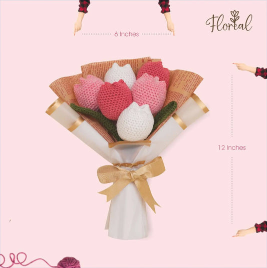 Pink Tulip Bouquet