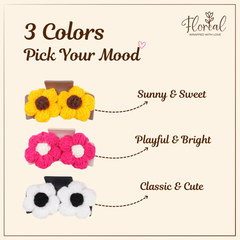 Crochet Hair Clutcher - Set of 3