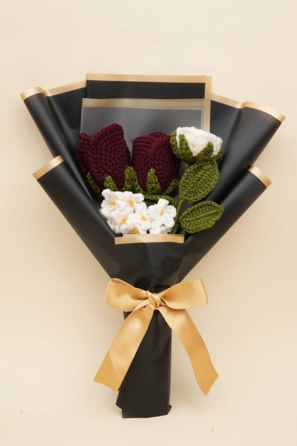 XL Maroon Rose Bouquet