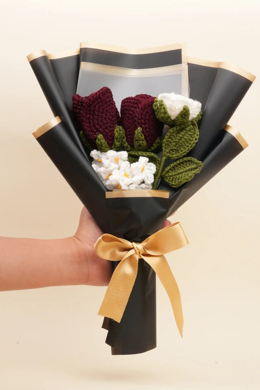 XL Maroon Rose Bouquet