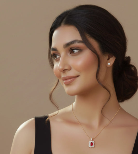 Ruby Dawn Necklace