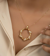 Modern Garland Necklace