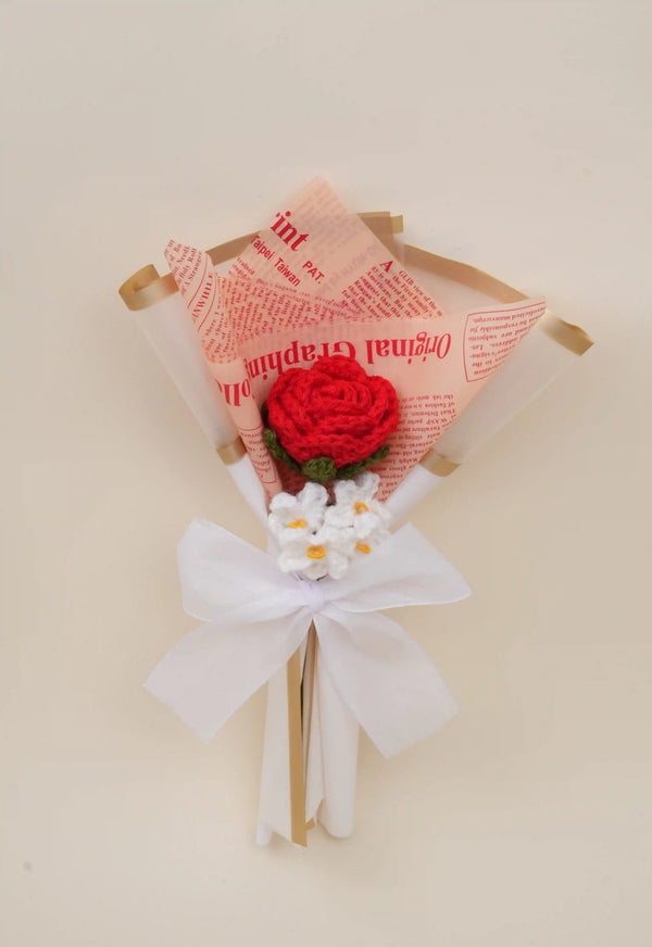 Rose plus Forget me nots
