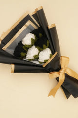 B&W Rose Bouquet