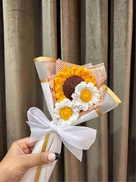 Sunflower plus Daisy Bouquet