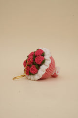Bundle of pink flower Keychain