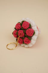 Bundle of pink flower Keychain