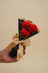 Mini 3 Red Rose bouquet