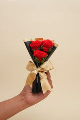 Mini 3 Red Rose bouquet