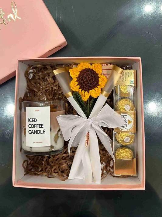 Wrapped In Love Gift Box- Mini Bouquet Edition