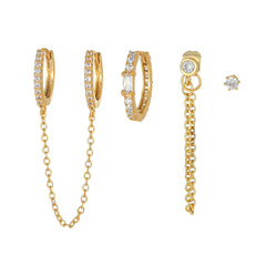 Dainty Drip Piercing Set (in Pair)