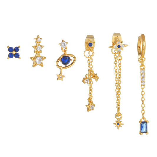 Starry Nights Piercing Set (in Pair)