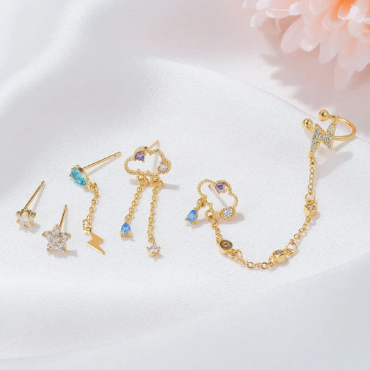 Head In The Clouds Piercing Set (in Pair)