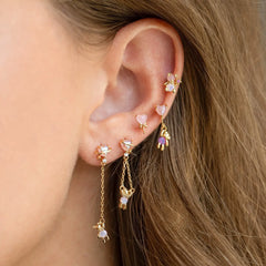 Pink Crush Piercing Set (in Pair)