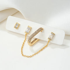 Linked Luxe Piercing Set (in Pair)