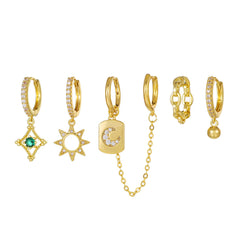 Golden Essentials Piercing Set (in Pair)