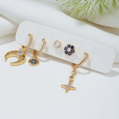 Celestial Charm Piercing Set (In Pair)