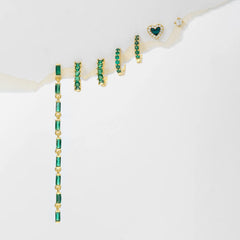 Stacked In Green (in Pair)