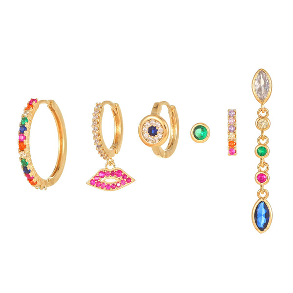 Playful Pops Piercing Set (in Pair)