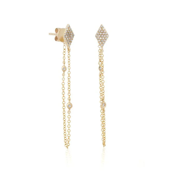 Starlit Chain Earrings