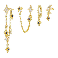Golden Goddess Piercing Set (in Pair)