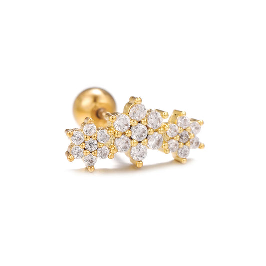 Floral Studs