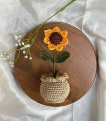 Sunflower Pot