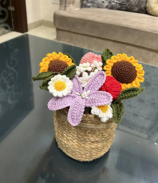 Mix Flower Basket