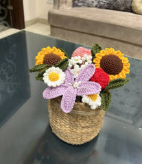 Mix Flower Basket