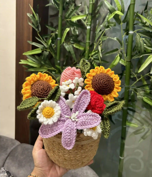 Mix Flower Basket